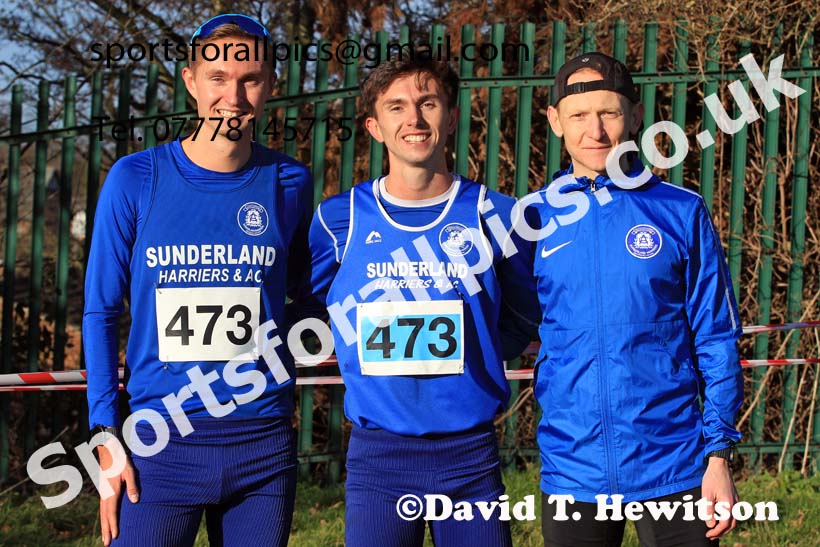 Senior Mens 2023 Birtley Cross Country Relays, County Durham. Photo: David T. Hewitson/Sports for All Pics